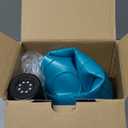 Trideer Exercise Ball for Yoga, Pilates & Fitness Stability Ball Equipment for Home Gym & Office Chair, Core & Balance Training Accessories, Physical Therapy Equipment, Quick Pump Included, Medium (19-22ines/48-55cm), Turkis