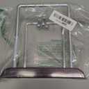 Newton's Cradle with 5 Steel Balls, Balance Pendulum for Physics Learning, Home & Office Decor, Stress Relief Educational Gift (Deep Red Base)