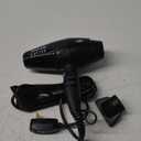 Nano Titanium Italian Rapido Hair Dryer - Professional, Lightweight 2000 Watt Blow Dryer (Black)