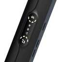 Pillow Speaker for Sleeping, Mini Bone Conduction Portable Sleep Aid with Stereo Bass, Bluetooth Sleep Bar for Deep Sleeping with White Noise, with Volume Control-Supports TF Function (Black)