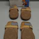 QUMY Dog Shoes for Large Dogs, Medium Dog Boots & Paw Protectors for Winter Snowy Day, Summer Hot Pavement, Water-Resistant in Rainy Weather, Outdoor Walking, Indoor Hardfloors Skid-Resistant Sole (Size 6: 2.6''x3.0''(W*L) (Pack of 4))