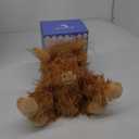 Heatable & Coolable Highland Cow Stuffed Animals Plushie, Microwavable Heating Pad for Soothing & Relaxation, Lavender Scented Cattle Plush Toys for Stress Relief, Stuffed Cow Gifts