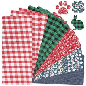 Syhood 15 Sheets Iron-on Patches Mending Fabric 4.92 x 11 Inch Iron on Clothes Patches on Repair Kit for Mending Fix Couch Pants Pockets Holes Knees Elbow(Cute)