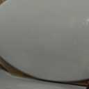 CHURCH Toilet Seat, Easy Clean Hinges Release for Deep Cleans, Durable Enameled Wood Seat, Elongated, White