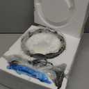 Tiffany Lamp Touch Control Table Lamp Green Stained Glass Desk Lamp 8X8X14.5 Inches Dragonfly Style Reading Light