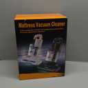 Mattress Vacuum Cleaner, 20Kpa Suction Bed Vacuum Cleaner with 253.7nm UV-C Light, 140F Heated Air, 30000 RPM Brushroll, 40,000Hz Ultrasonic, HEPA Filter, for Bed, Sofa, 500W Corded (White)