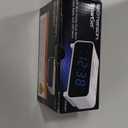 Emerson CKS1500 SmartSet Dual Alarm Clock Radio with AM/FM, 0.9 Blue LED Display, 4-Level Dimmer, Blue Accent Light, Sleep Timer & Auto Time Setting