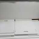 39.4" Storage Chest, Wooden Storage Bench Trunk, Upgraded Safety Lift Support Hinge, Large Entryway Bench Box, Supports 330 lb U-Shaped Opening for Entryway, Hallway, Living Room, White