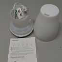 InnoGear Essential Oil Diffuser, Ultrasonic Diffusers for Home Aromatherapy Humidifier for Bedroom Room 7 Colors LED 2 Mist Mode Auto Off, Basic White