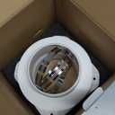 Magnetic Dryer Vent Kit for Tight Spaces - Self-Aligning Mag-Snap Connector, Heat Resistant & Flame Retardant ABS, Airtight Seal, Includes 4" x 2.6ft Flexible Duct & Clamps (Zinc White)