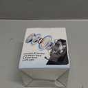 Wireless Induction Speaker 5-in-1 Bluetooth Speaker with Phone Stand,Stereo Sound, 3500mAh Rechargeable, 8 RGB Ambient Light, 360 Adjustable Holder for iPhone/Android/iPad,Gifts for Men Women (Black)