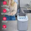 FRIGIDAIRE EFIC189-Silver Compact Ice Maker, 26 lb per Day, Silver