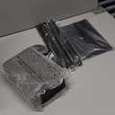 Toilet Paper Holder Free Standing - Toilet Paper Stand with Shelf - Storage for 4 Rolls- Bathroom Organizers, No Drill, for Large Toilet Rolls, 29.7 inch*12.6 inch (Matte Black)