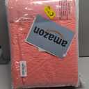 HoneiLife Queen Quilt Bedding Set - Microfiber Quilt Sets for Queen Bed, 3-Piece Lightweight Bedspreads,Reversible Coverlets Rustic Bedlinen Sets, Floral Bedding Set All Season Quilts-Sugar Coral (Queen/Full-90"x96")