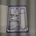 Dog Clippers Grooming Kit Hair Clipper-Low Noise Paw Trimmer- Rechargeable - Cordless Quiet Nail Grinder Shaver for Cats and Other Pets (White)