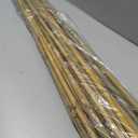 Bamboo Stakes 4FT, 25pcs Plant Stakes, Garden Stakes Specifically Designed for Climbing Plants, Ideal for Tomatoes, Beans, Cucumbers, Peppers, Vines, and More Plant Growth