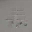 6 Pack Small Acrylic Floating Shelves for Wall, Wall Mounted Hanging Display Shelves for Plants, Funko Pop Figures, Adhesive Shelf for Bedroom, Picture Toy Clear Display Shelf