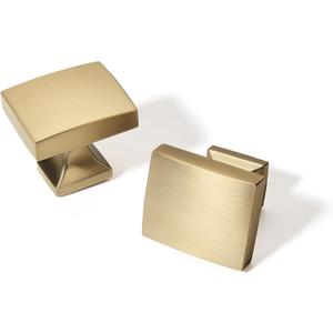 TUNNY 10 Pack Cabinet Knobs-Champagne Bronze Single Hole Drawer Handles Kitchen Cabinet Handles Drawer Pulls Kitchen Cabinet Hardware Bedroom Cabinet Pulls