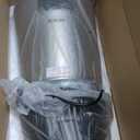 VEVOR 1.1 Gal Water Distiller, 0.3 Gal/ H, Distilled Water Maker Machine 750W 0-99H Timing Set Temp Display, 304 Stainless Steel Countertop Distiller Glass Carafe Cleaning Powder 3 Carbon Packs, Silver