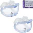 Replacement Nasal Pillow Cushion for ResMed AirFit P10, FSA/HSA Eligible, Compatible with Original Airfit P10 Frame, Reliable Seal & Soft Replacement Silicone CPAP Mask Cushion, 1-Pack, Small