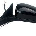 Driver Side Mirror for 2016-2017 Toyota Camry Power Adjustment Heated Glass Blind Spot Monitor BSM Black 6 Pins Left TO1320375