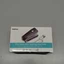 Mini Bag Sealer, USB Rechargeable Chip Bag Sealer Heat Seal, 2 in 1 Bag Sealer Heat Seal with Cutter, Portable Bag Resealer for Plastic Bags Snacks & Food Storage(Black)