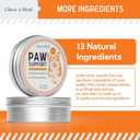 Dog Paw Balm - Soothing Paw Protector with Shea Butter, Coconut Oil, Jojoba Oil, and Vitamin E - Nourishing Balm for Cracked Paws - Safe for All Breeds - Made in USA