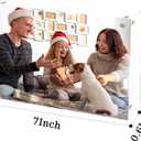 2 x Acrylic Picture Frame 5x7, Double Sided Photo Frames for Refrigerator with Magnetic Corners, Transparent Acrylic Frame for Desk or Tabletop Display Family,Wedding, Baby Pictures(1 Pack)