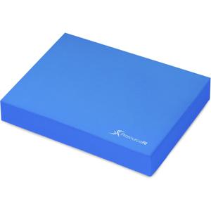 ProsourceFit Exercise Balance Pad  Non-Slip Cushioned Foam Mat & Knee Pad for Fitness and Stability Training, Yoga, Physical Therapy 15.5x12.75