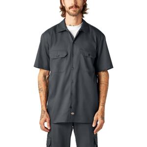 Dickies Men's Flex Relaxed Fit Short Sleeve Work Shirt XL