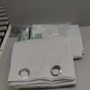 ChrisDowa 100% Blackout Curtains 90 inch Long for Bedroom with Black Liner, 2 Thick Layers Total Blackout Thermal Insulated Grommet Long Window Curtains 2 Panels Set (Light Grey, 52 x 90 Inch)