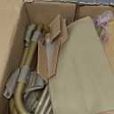 Set of 2 Luggage Rack for Guest Room, Folding Suitcase Stand with Shoe Shelf, Easy Assembly, Portable, Hold up to 110 lb, Gold