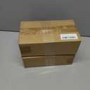 2 x 33pcs Double Compartment Condiment Container With Lids - Reusable Snack Pack Containers for Condiment, Dip, Sauce, and Dye