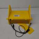 Heating Brooder Plate for Chicks Ducklings, Adjustable Brooder House for Keeping Poultry Warm(Yellow)