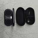 Ski Helmet Speakers, Wireless Stereo Skiing Headphones, True Wireless Bluetooth Drop-in Headphones with Easy Control Buttons and Built-in Mic for Snowboarding, Motorcycling, Audio Ready Helmet (Black-Gray)