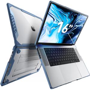SUPCASE for MacBook Pro 16 Inch Case 2024-2021 (Unicorn Beetle), M4/M3/M2/M1 Pro/Max A3403 A3186 A2991 A2780 A2485 Heavy Duty Rugged Shockproof Hard Shell Protective Cover for MacBook Pro 16", Azure (Blue)
