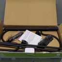 MAGGIFT 37.8 Inch Hanging Solar Lights for Outside Solar Garden Lights Decorative Lanterns with 2 Shepherd Hooks Waterproof Landscape Lighting for Lawn Patio Yard Pathway Driveway,2 Pack