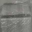 Zezzxu 100 Pack Cake Slice Containers with Hinged Lids, Clear Plastic Cheesecake Carriers Disposable Triangle Slice Boxes for Cake or Pie Slices, Sandwiches, Desserts