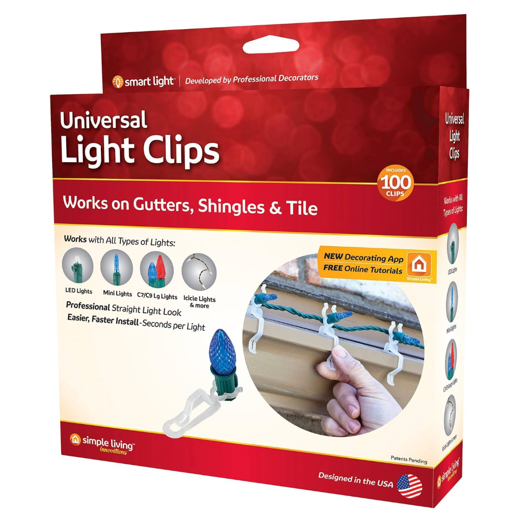 Light Clips Univ 100ct