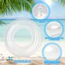 Inflatable Pool Floats for Women 41 Inch Swimming Pool Rings Summer Tubes for Floating Beach Pools Summer