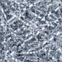 Caleihd Crinkle Cut Paper Shred Filler 1LB Shredded Paper for Gift Box Baskets Wrapping and Filling (Silver)