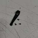 Titanium Deep Carry Pocket Clip for Spyderco Para 3, Paramilitary 2 and More Models Knives, Premium Custom-made Pocket Clip with 3 Pieces Screws, Black