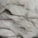 Ultra Soft Cozy Faux Fur Throw Blanket, Fuzzy Plush Thick Bubble Blanket, Luxury Fluffy Blanket for Couch, Sofa, Bedroom, and Living Room, 50x60 Inches, Cream White