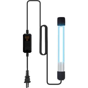 Aquarium U-V Filter Replacement Light Bulb for NQV-500/800/1200, Including 1 x 5W Light Bulb with Timer