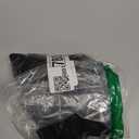 Roselux Womens Long Sleeve Stretch Crewneck Ribbed T-Shirt Fitted Casual Basic Tops (Black), XL