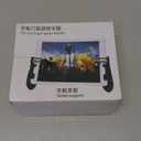 PUBG Controller for iPad, 4 Triggers [6 Finger Operation] Sensitive Shoot Aim Trigger Gamepad Grip, Support 9.7-12.9 inch iPad & Tablet (Thickness < 10mm) (Gray)