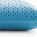 MALOUF Zoned Pillow Infused with Temperature Regulating Gel-New ACTIVEDOUGH Formula is Responsive, Supportive, and Plush-Mid Loft-Queen, Blue