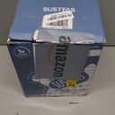 SUSTEAS Stove Top Whistling Tea Kettle - Food Grade Stainless Steel Teakettle Teapot with Cool Touch Ergonomic Handle, With 1 Silicone Pinch Mitt Included, 2.64 Quart(White)