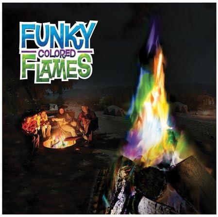 FUNKY COLORED FLAMES 3PK