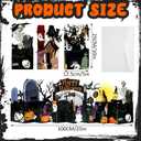 3 Pieces Halloween Pop up Card 3.3 ft Greeting Cards with Note and Envelope 3D Long Halloween Friend Boyfriend Girlfriend Wife Husband Him